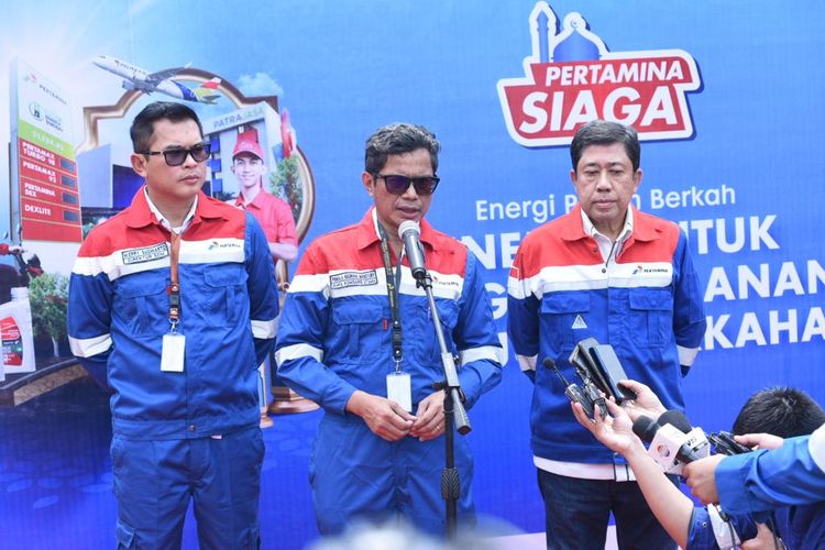 Wakil Komisaris Utama Pertamina Pahala Mansury meninjau langsung kesiapan infrastruktur Kilang dan Integrated Terminal Bahan Bakar Minyak (BBM), Selasa (4/3/2023).