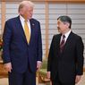 Trump Dapat Sambutan Meriah di Jepang, Pakai Dasi Emas Saat Temui Kaisar