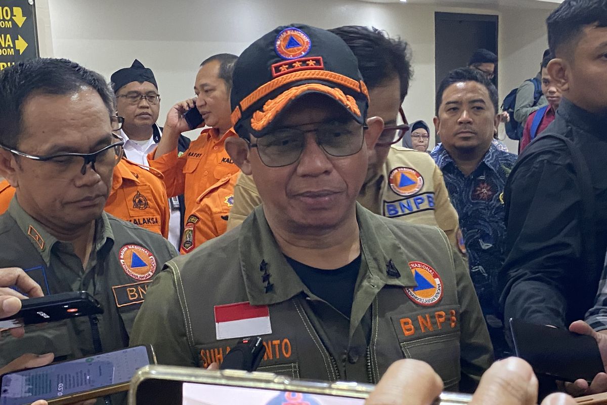 Kepala BNPB, Letjen TNI Suharyanto saat ditemui dalam agenda Lokakarya Pembelajaran Praktik Baik Destana dan Integrasinya dalam Sistem Perencanaan dan Penganggaran Desa bertempat di Kota Malang, pada Rabu (5/8/2026).