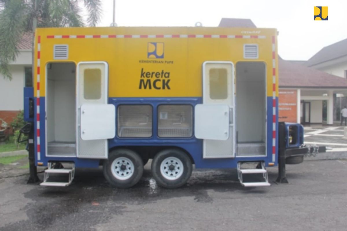 Kementerian PUPR Kembangkan Teknologi Kereta MCK Untuk Dorong Budaya Hidup Bersih Cegah COVID-19