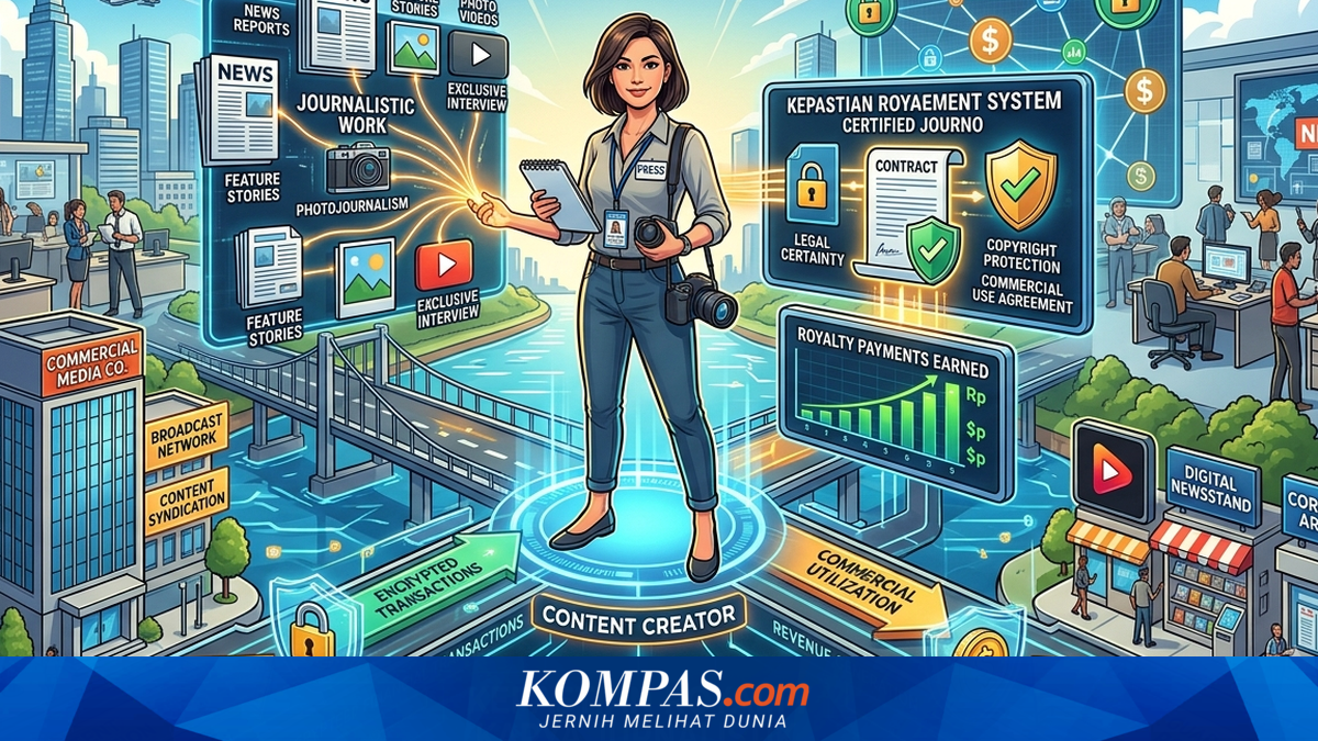 Soal Skema Hibrid Hak Cipta Karya Jurnalistik, Menkum: Yang Paling Penting Ada Royalti