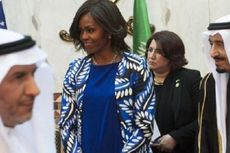 Kontroversi Kerudung Michelle Obama, Apakah Saudi Peduli?