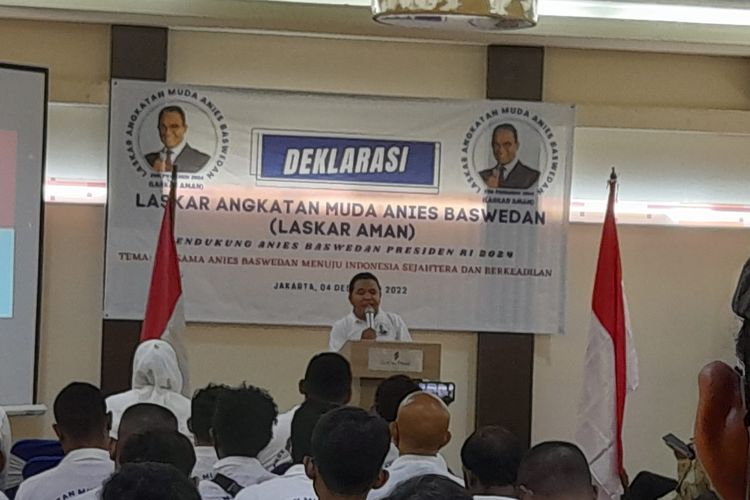 Laskar AMAN Dibentuk untuk Dukung Anies Capres, Ketua: Bukan Dorongan Pihak Tertentu Laskar AMAN Dibentuk untuk Dukung Anies Capres, Ketua: Bukan Dorongan Pihak Tertentu