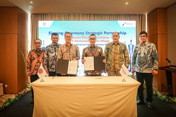 Kolaborasi antara Pertamina Patra Niaga Niaga Surya Dhoho Investama.