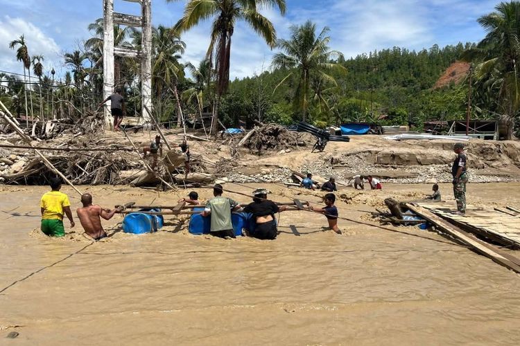 Terisolasi dari Dunia Luar, Intip Kondisi Miris Pelajar 5 Desa di Aceh Tengah yang Kehilangan Satu-satunya Akses Jalan