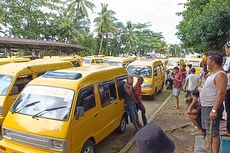 Sopir Angkot di Sorong Mogok Tuntut Kenaikan Tarif, Penumpang Telantar