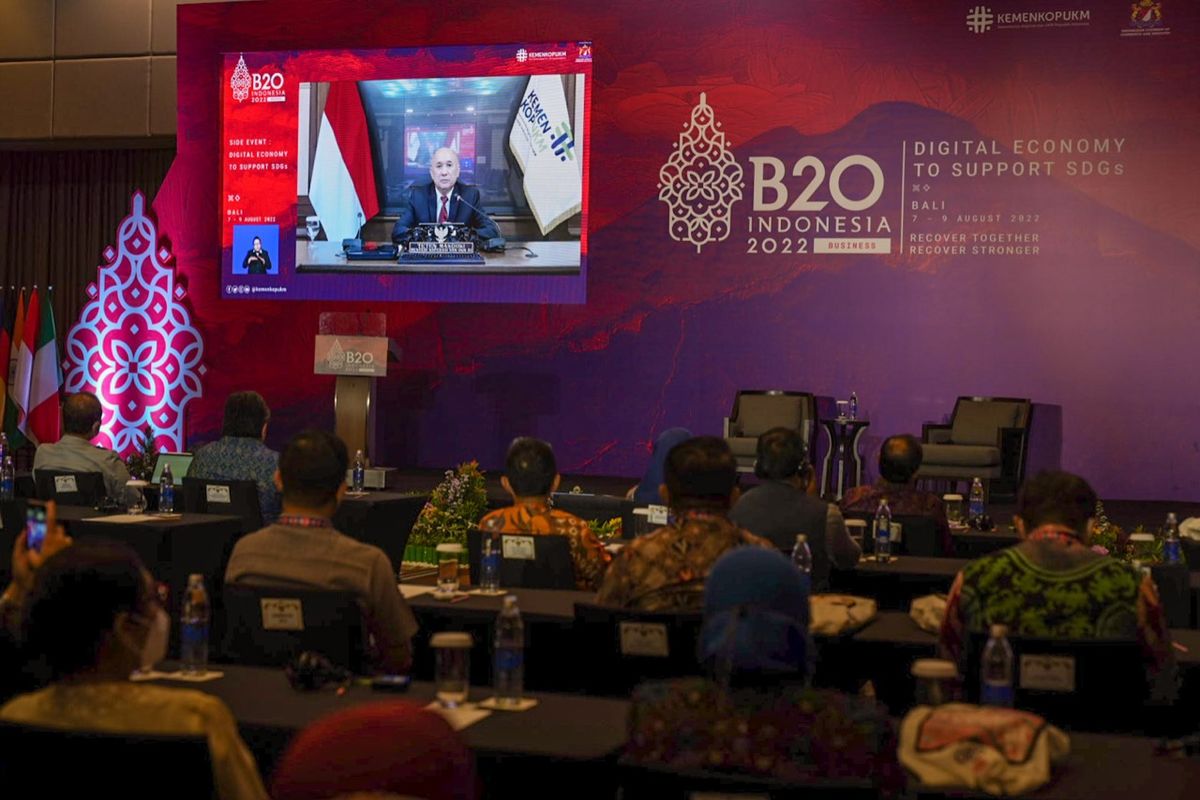 Menteri Koperasi dan Usaha Kecil Menengah, Teten Masduki. 