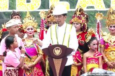 Kunjungan Kerja di Bali, Jokowi Mampir ke Taman Bung Karno di Buleleng