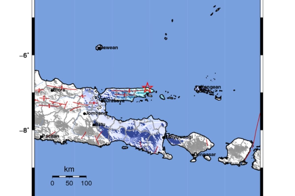 Gempa Sumenep Rabu (13/6/2018) dengan kekuatan M 4,8 telah merusak puluhan rumah warga.