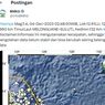 Gempa M 7,4 Terjadi di Melonguane, Sulawesi Utara