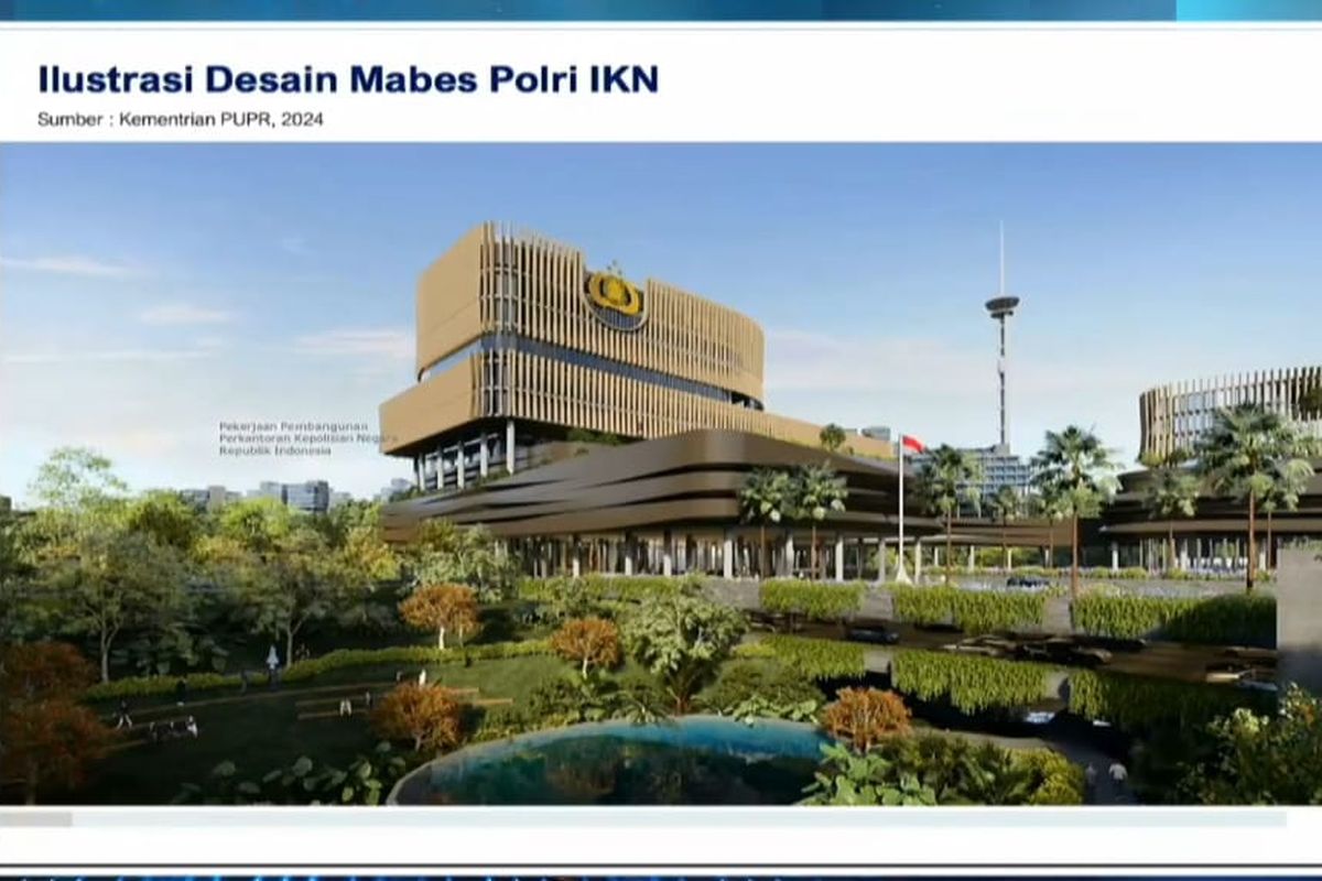 Desain Mabes Polri IKN