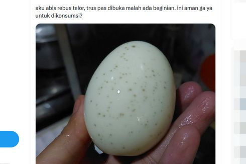 Kenapa Telur Rebus Ada Bintik Hitam? Ini Jawaban Pakar Gizi
