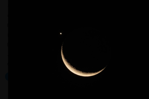 Ramai soal Bulan dan Venus Berdekatan di Langit, Fenomena Apa Itu?