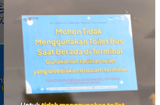 Toilet Terminal Bus Gratis, tapi Banyak Penumpang yang Pakai Toilet Bus