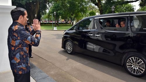 SBY Bertemu Jokowi di Istana Bogor