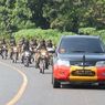 Amankan Jalur Mudik yang Rawan Begal, Brimob Polda Lampung Patroli Jalan Lintas Tengah Sumatera