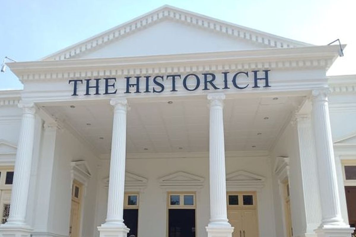 Gedung The Historich yang menjadi salah satu bangunan cagar budaya di Kota Cimahi.
