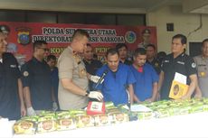 Polisi Gagalkan Peredaran 59 Kilogram Sabu dalam Bungkus Teh di Medan