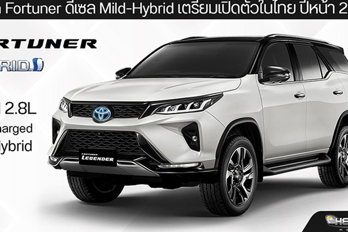 Kabar Toyota Fortuner Hybrid di Thailand