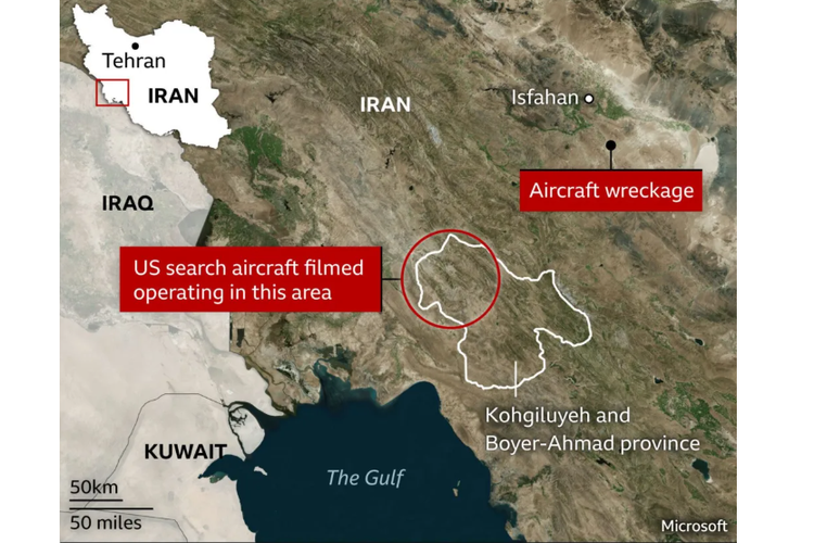 Begini Proses Penyelamatan Pilot Angkatan Udara AS di Wilayah Terpencil Iran, Libatkan CIA