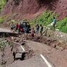 Jalan di Flores Timur Nyaris Putus Diterjang Longsor, Mobil Tak Bisa Lewat