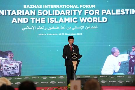 Perkuat Solidaritas Kemanusiaan Palestina, Menag Buka Baznas International Forum 2024