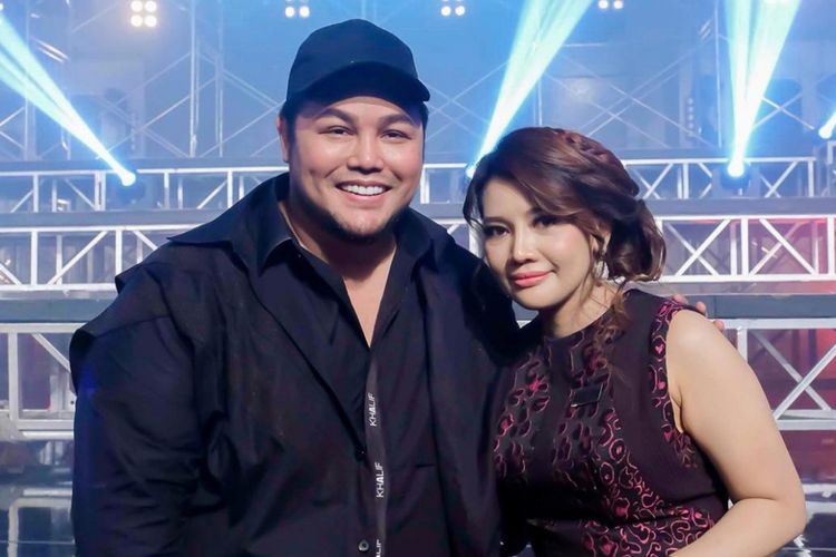 Ivan Gunawan bersama Livienne Russellia.