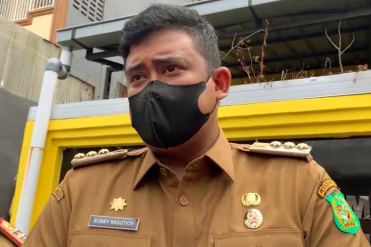 Hari pertama kerja, Wali Kota Medan Bobby Nasution melakukan sidak kehadiran ASN di lingkungan Pemerintah Kota Medan, Senin (9/5/2022)