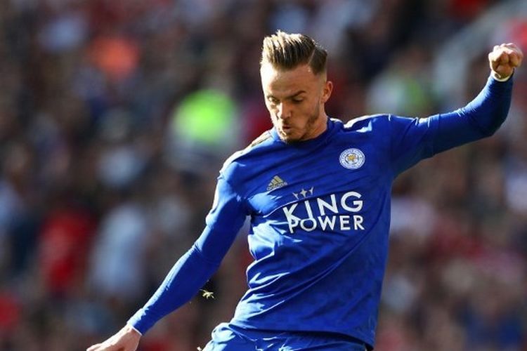 Pemain Leicester City, James Maddison.