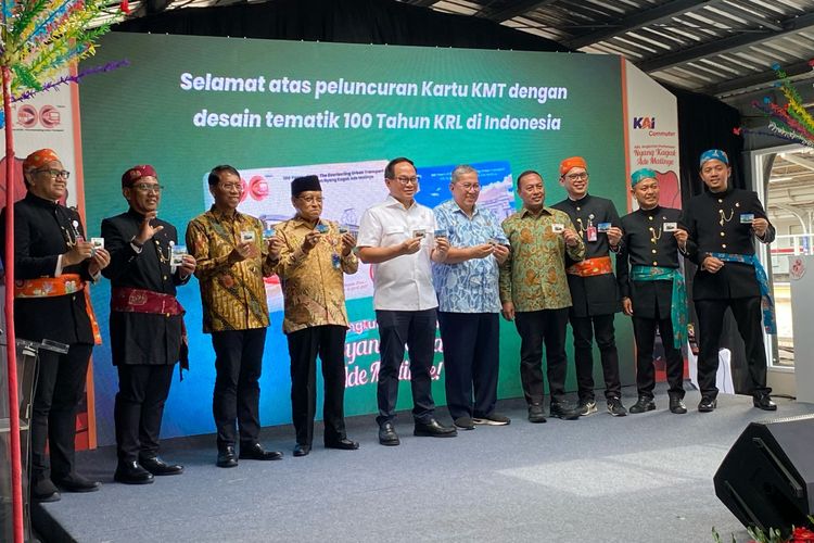 KAI Luncurkan Kartu Multi Trip Edisi Khusus 100 Tahun KRL di Indonesia