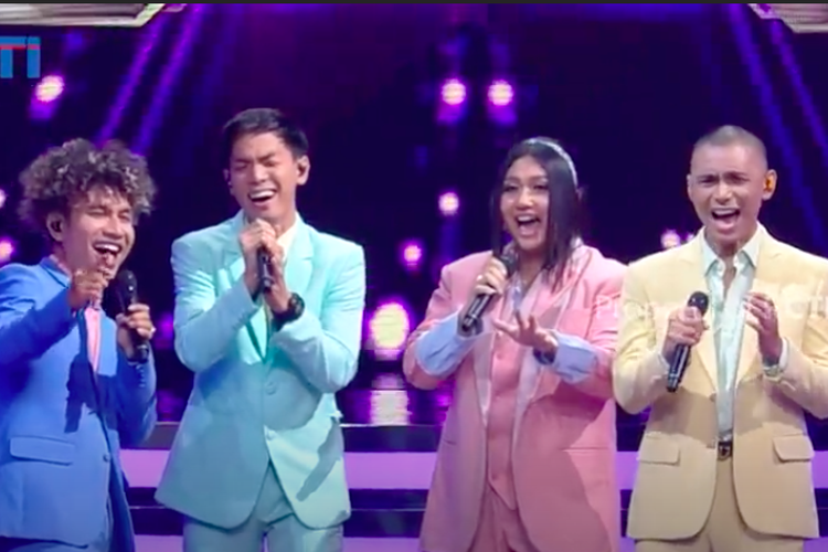 Penampilan 2nd Chance di panggung X Factor Indonesia