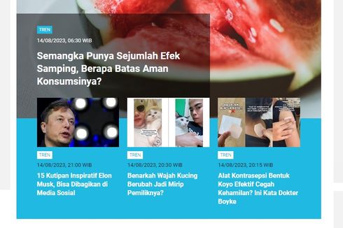 [POPULER TREN] Batas Aman Konsumsi Semangka | Bahaya Terlalu Banyak Minum Teh