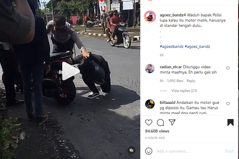 Biker Skutik Knalpot Racing Dihukum, Ingat Aturan Kebisingan Suara