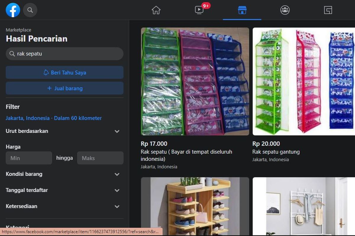 Ilustrasi belanja online di FB Marketplace. Ternyata cara belanja di Facebook Marketplace Indonesia sangat mudah.