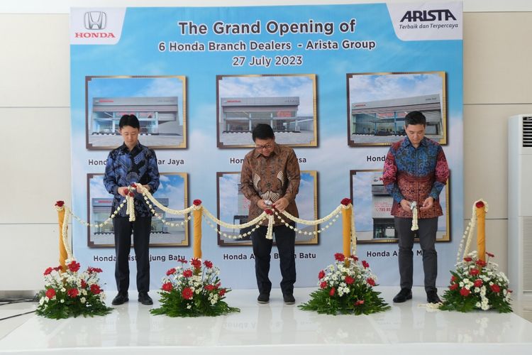 Honda resmikan enam jaringan baru di Pulau Sumatera