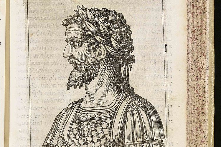 Kaisar Romawi Publius Helvius Pertinax.