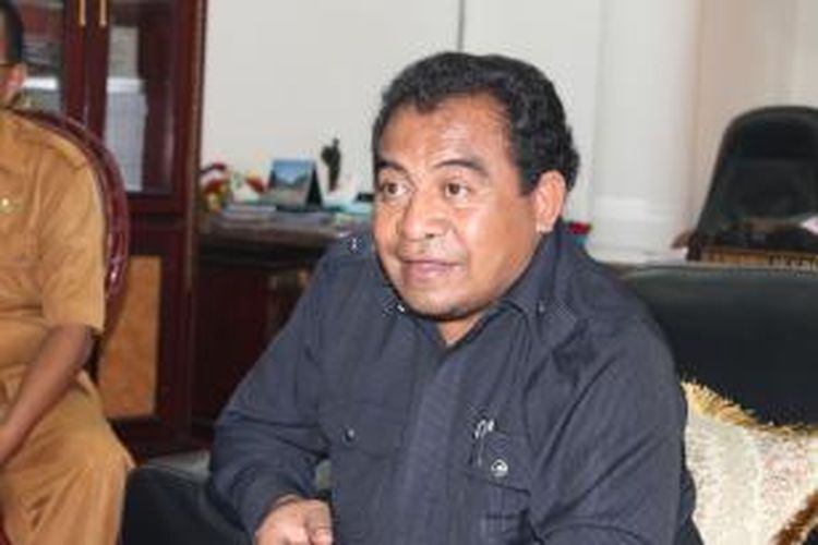 Bupati Timor Tengah Utara (TTU) yang juga ketua DPC PDIP TTU, Raymundus Sau Fernandes