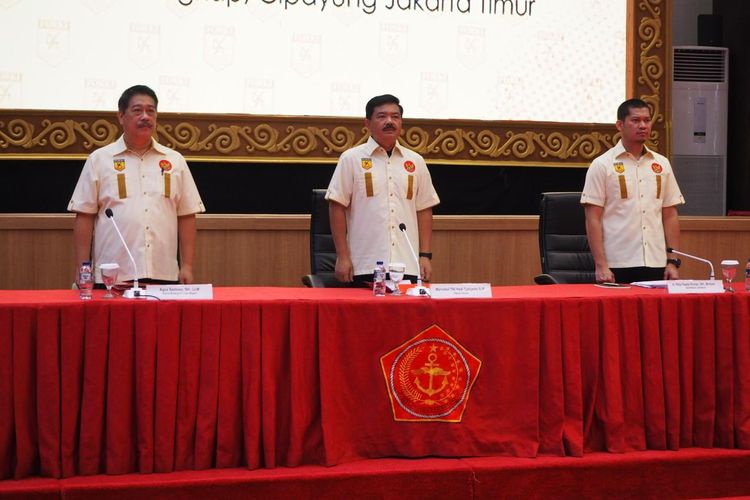 Pengurus Besar Federasi Olahraga Karate-Do Indonesia (PB FORKI) menggelar rapat pleno di Aula Gedung Gatot Subroto CIlangkap, Sabtu (15/6/2019).