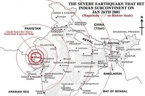 Hari Ini dalam Sejarah: Gempa M 7,7 di Gujarat Sebabkan 20.000 Orang Meninggal