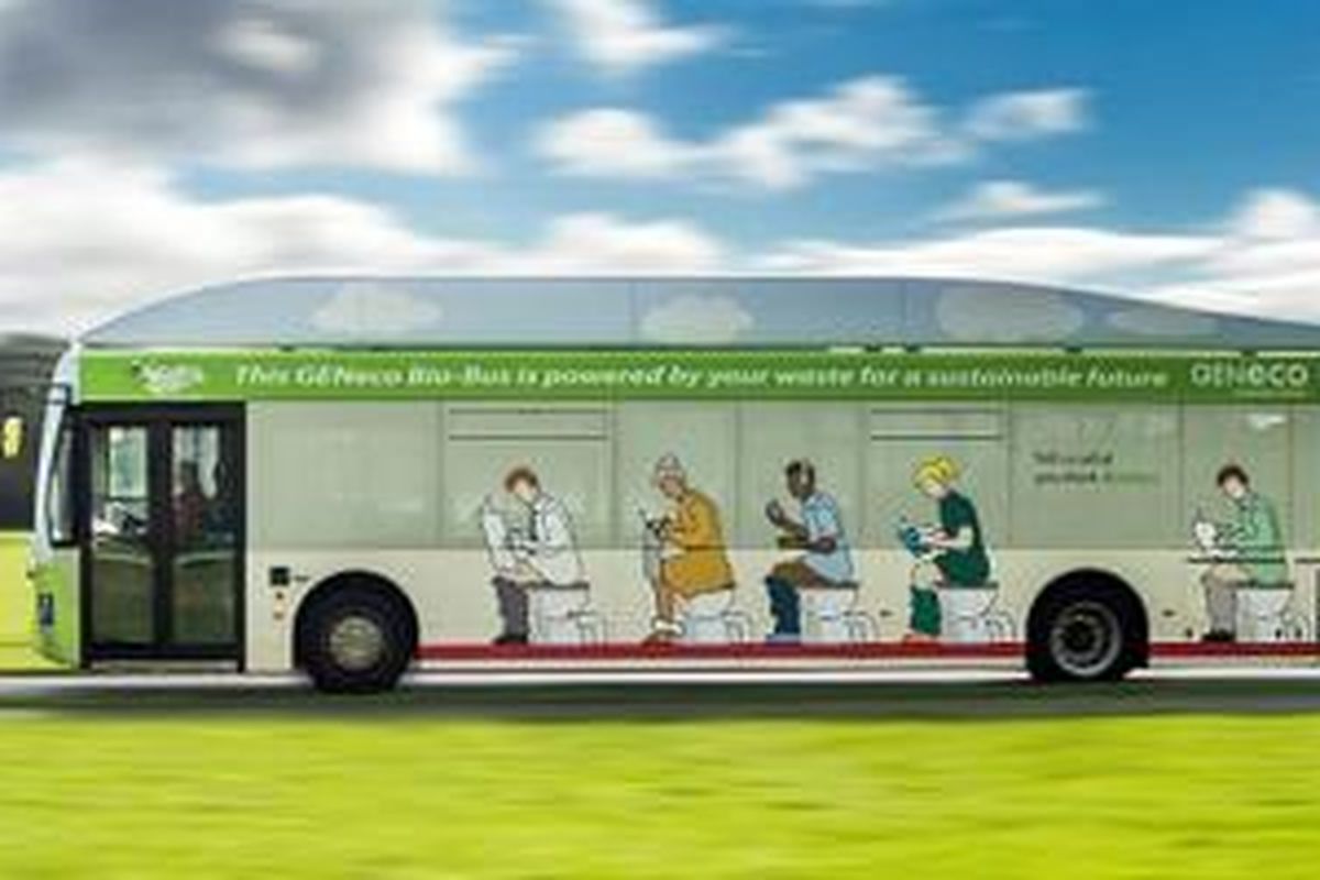 Pada 20 November 2014, rombongan penumpang pertama telah menaiki Bio-Bus perdana di Inggris berbahan bakar gas hasil olahan limbah dan sampah makanan dari kotoran manusia. 