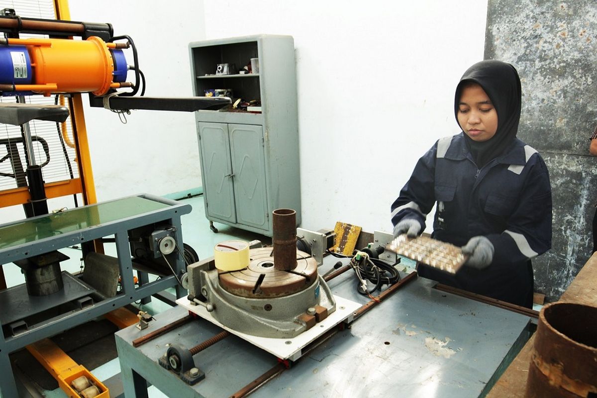 Fasilitas Collaborating Centre for NDI yang ada di Batan.
