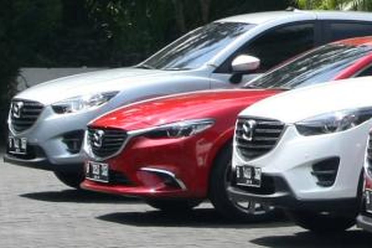 Tes drive Mazda6 dan CX-5 facelift dilakukan bersama belasan media di Bali.