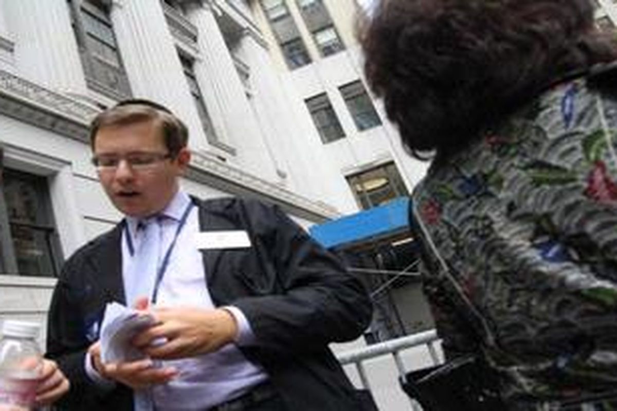 Para pialang wall street