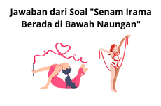 Jawaban dari Soal "Senam Irama Berada di Bawah Naungan"