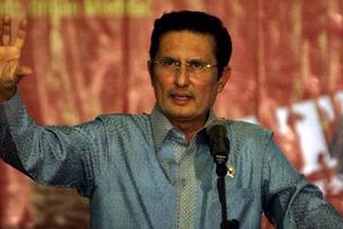 Mantan Menteri Perikanan dan Kelautan dan mantan Gubernur Gorontalo, Fadel Muhammad. Namanya disebut-sebut masuk bursa calon Gubernur DKI Jakarta 