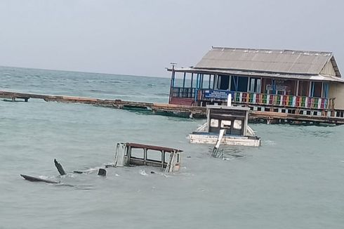 Cuaca Ekstrem di Belitung Timur, Kapal dan Rumah Rusak akibat Dihantam Gelombang 