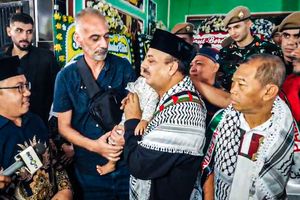 Dubes Palestina Melayat ke Rumah Kapten Zulmi, Masjid-masjid Palestina Laksanakan Shalat Gaib