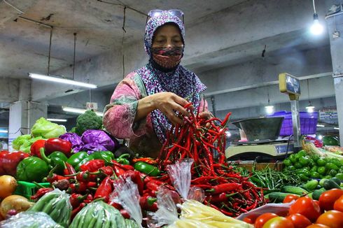 Harga Cabai di Ciamis Meroket, Sentuh  Rp 100.000 Per Kilogram