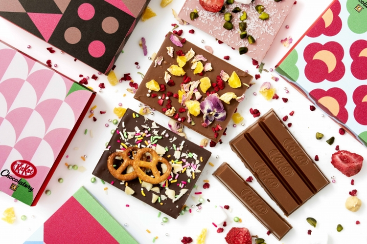 KitKat kreasi rasa, topping, dan bungkus sesuai selera di KitKat Chocolatory.