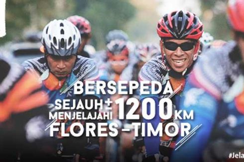 Jelajah Sepeda Flores Timor, dari Pemandangan Indah hingga Bak Penampungan Air